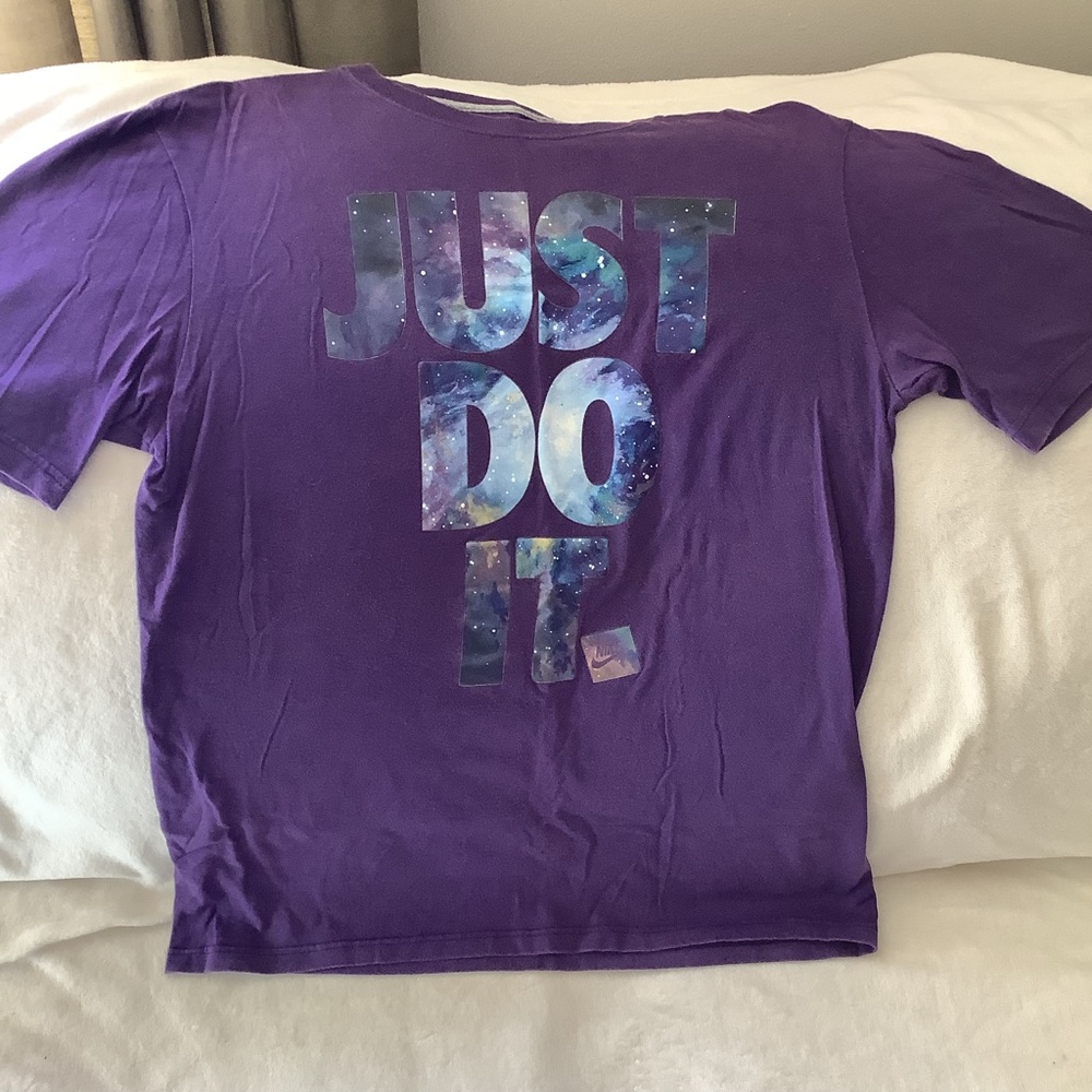 Nike Foamposite Galaxy Shirt Just Do It